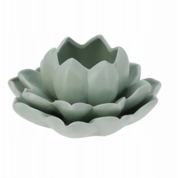 Home Styling Collection Porcelánový svícen na čajovou sví...