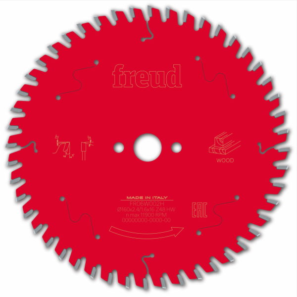 Norton Clipper Pilový kotouč FR06W002H 160X16-48