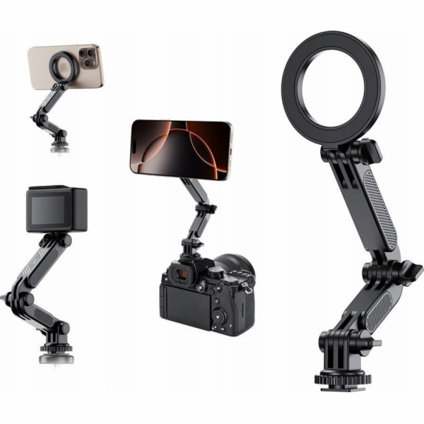 JJC Magnetický držák MagSafe pro 1/4" ISO systém GoPro pr...