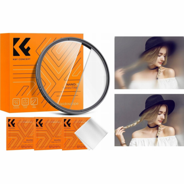 K&F NANO-B dioptrický filtr s děleným centrálním polem pr...