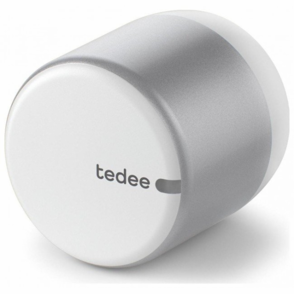 Tedee Zámek GO 2 TLV2.0A stříbrný s bílým tlačítkem