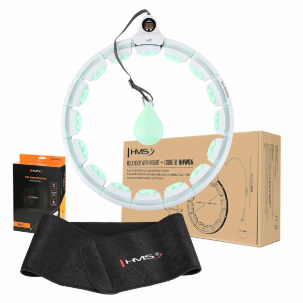 HMS HULA HOP SADA HHW06 ZELENÁ S GRAVITY KOULEM A COUNTER...