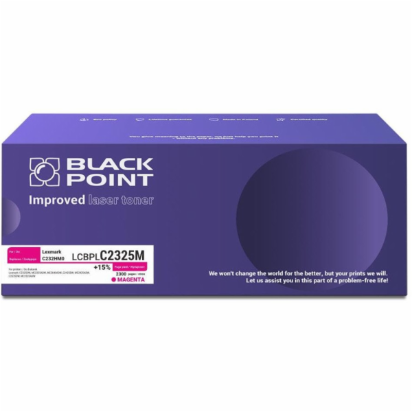Black Point [LCBPLC2325M] Toner BP (Lex C232HM0)