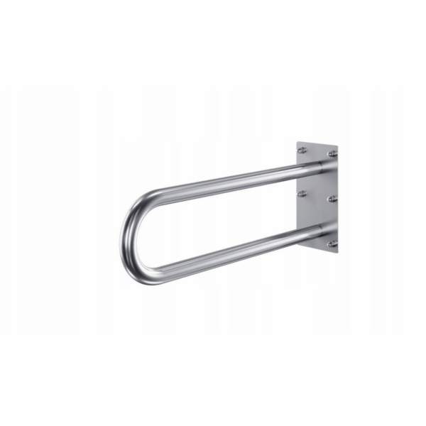 Basic Pevné klenuté madlo, nástěnné, 600 mm leštěné