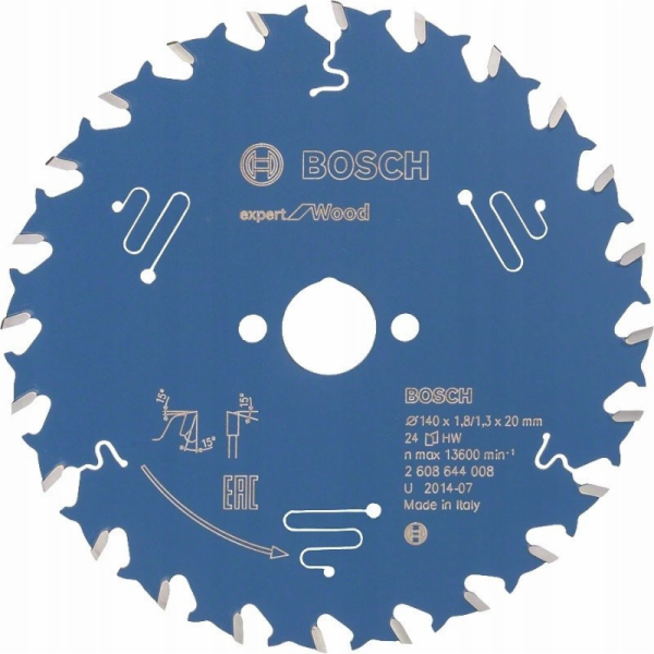 Bosch DEHATOVÝ PILOT. EXPERT 140X20X1.8/1.3X24T