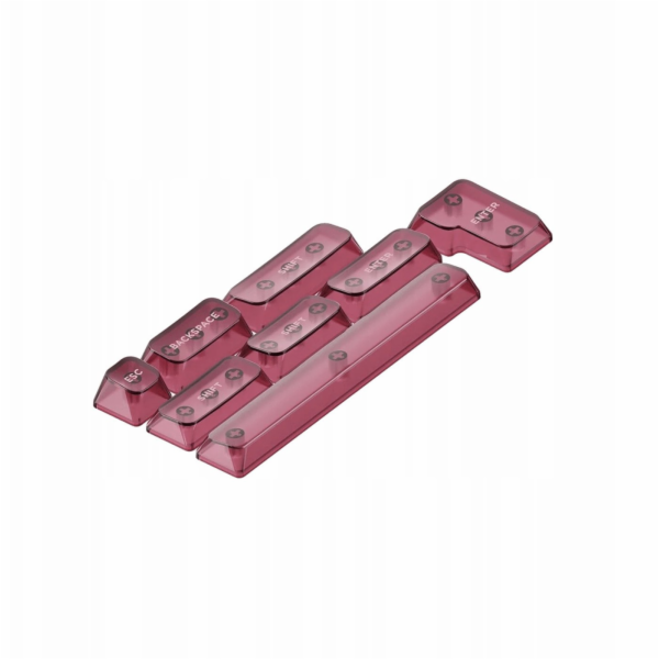 Nuphy - Krystalové krytky kláves mSA PC Inca Rose