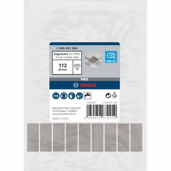 Bosch DIAMOND CROWN PRO Jádrová fréza pro mokré použití