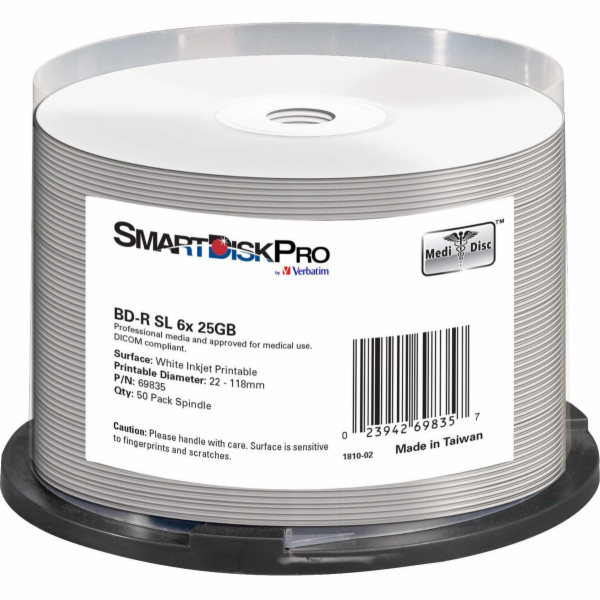 Smartdisk BD-R  69835  50-pack/Smartdisk