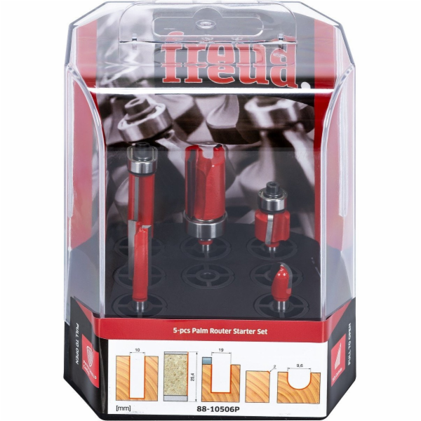 Cometic SADA řezaček 88-10506P 5dílná DLAŇ