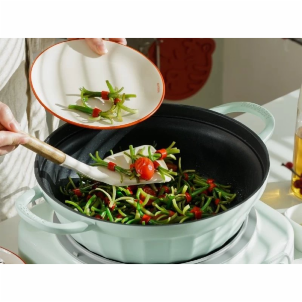 Mellow Yellow BUYDEEM Smaltované hliníkové nádobí se skle...