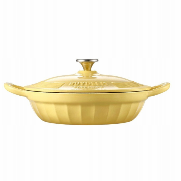 Mellow Yellow BUYDEEM Smaltované litinové nádobí 3,3 l, m...