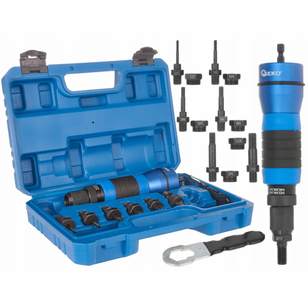 Geko Nýtovací pistole – adaptér pro šroubovák M3-M10 (12)