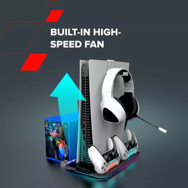 Ipega Chladicí podložka CANYON CS-51 RGB pro PS5 Slim/DE ...