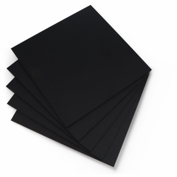 3DM Group Černé matné lité plexisklo - 3mm - 200x200mm - ...