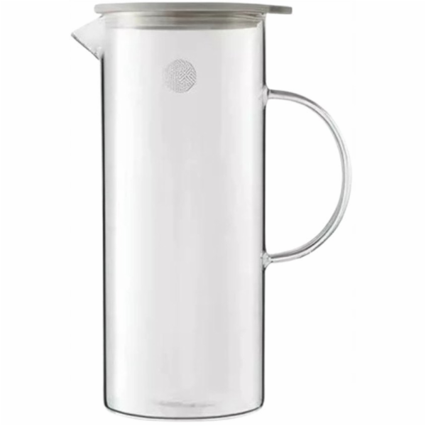 Mellow Yellow BUYDEEM Skleněná konvice se silikonovým víč...