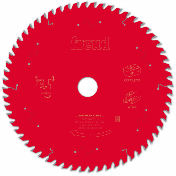 Norton Clipper Pilový kotouč FR24W007TC 254X30-60