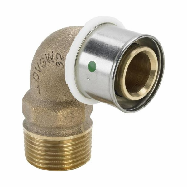 Viega Přechodová armatura 25 x 1 bronz / lesklá Trubková ...