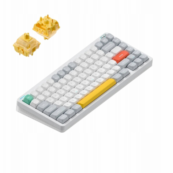 Nuphy - Halo75 v2 Bezdrátová mechanická klávesnice - Ioni...