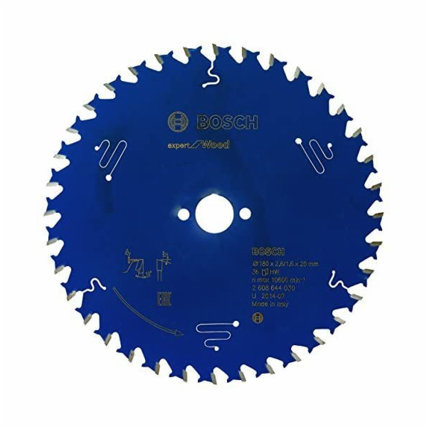 Bosch DEHETOVÉ PILOUTY EXPERT 180X20X2.6/1.6X36T