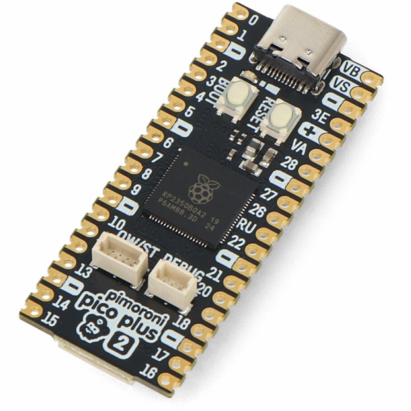 PiMoroni Pico Plus 2 - deska s mikrokontrolérem RP2350B -...