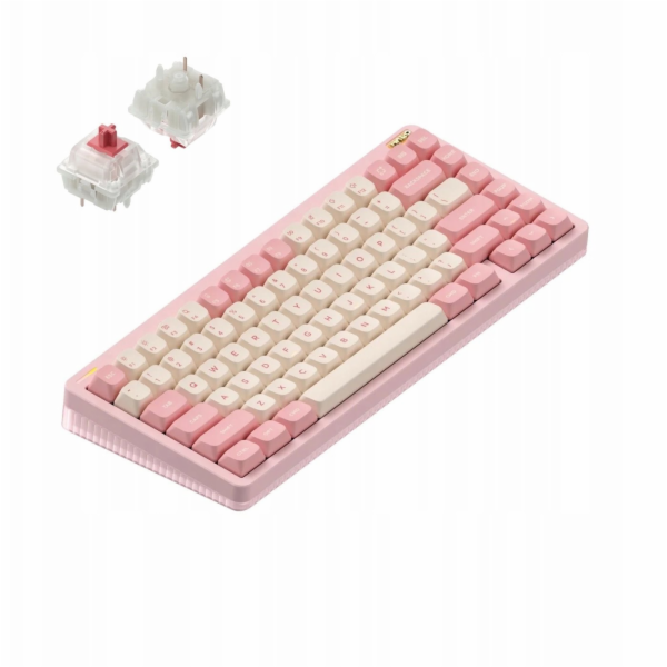 Nuphy - Halo75 v2 Bezdrátová mechanická klávesnice - Saku...