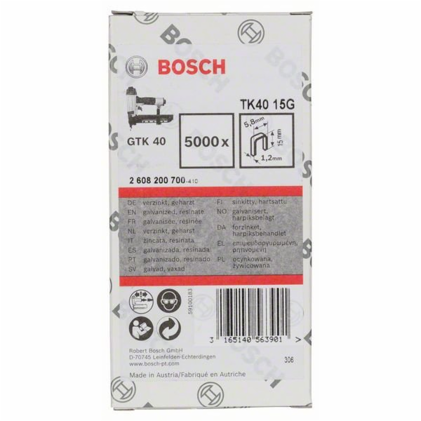 Bosch SPONY 1,2/18G TK40 15G