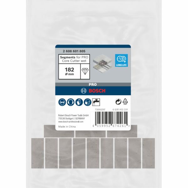 Bosch DIAMOND CROWN PRO Jádrová fréza pro mokré použití