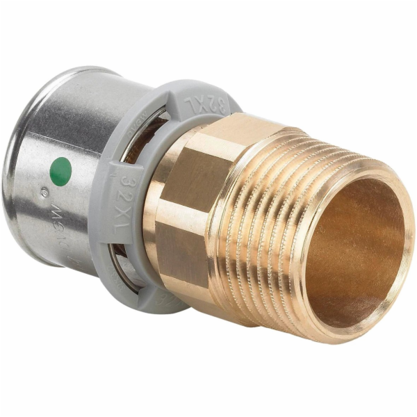 Viega Přechodová armatura 32 x 1 1/4 bronz / lesklá Trubk...