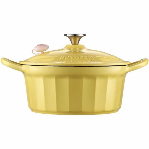 Mellow Yellow BUYDEEM Smaltované litinové nádobí 3,9 l, m...