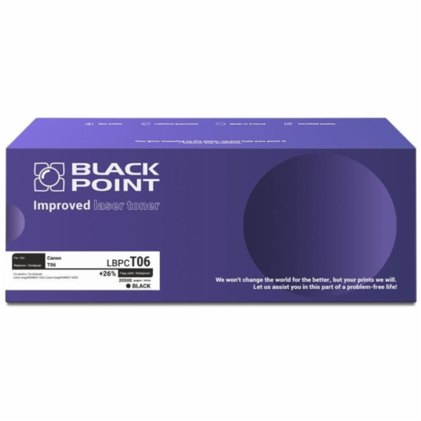 Black Point [LBPCT06C] Toner BP S+ (Canon T06) verze s čipem