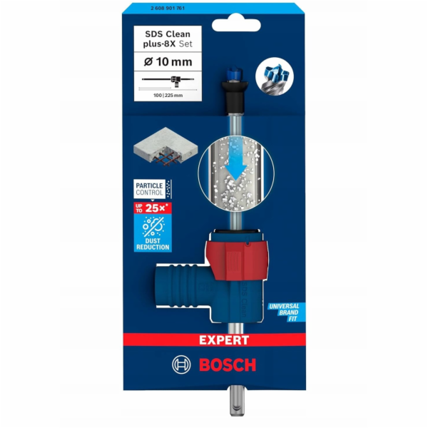 Bosch VRTÁK SDS PLUS S PŘISÁVÁNÍM Clean 10x100 P