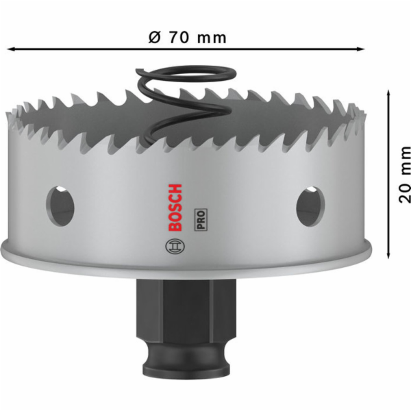 Bosch P SM B děrovka 70 mm