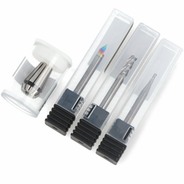 Snapmaker Sada 3 CNC frézek + kleština ER11-A 4 mm - pro ...