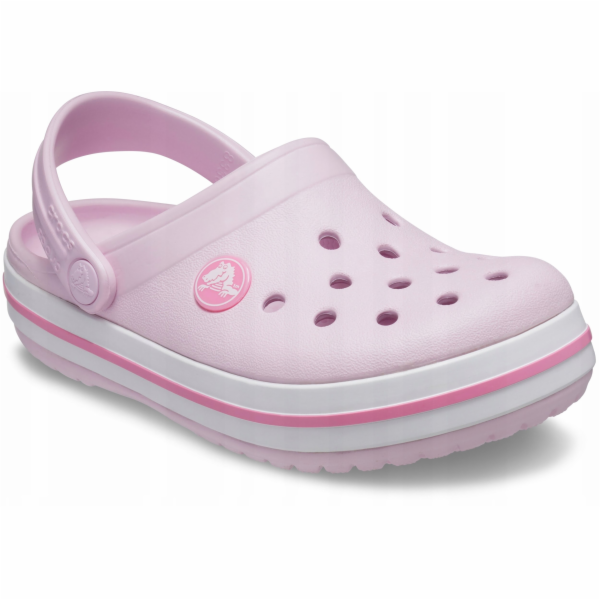 Crocs Dřeváky Crocband Clog K 207006-6GD růžové 34/35