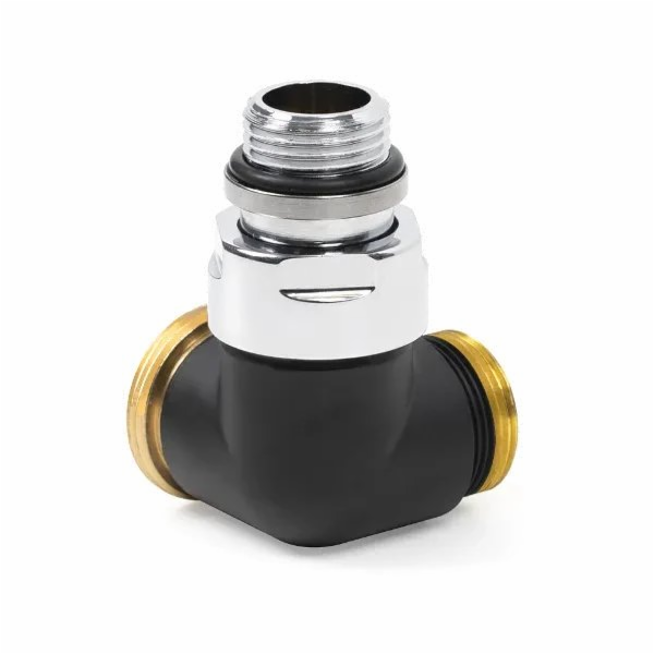 Terma Termostatický rohový ventil GZ 1/2 - GZ 24x19 černý...