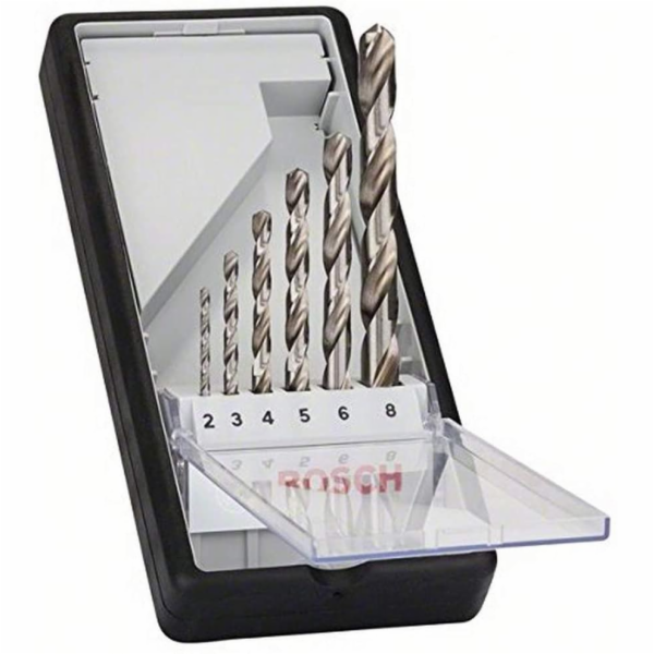 Bosch SADA ROBUSTLINE HSS-G K (2, 3, 4, 5, 6, 8) 10dílná