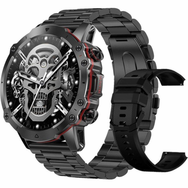 Rubicon Chytré hodinky RNCF18 černé