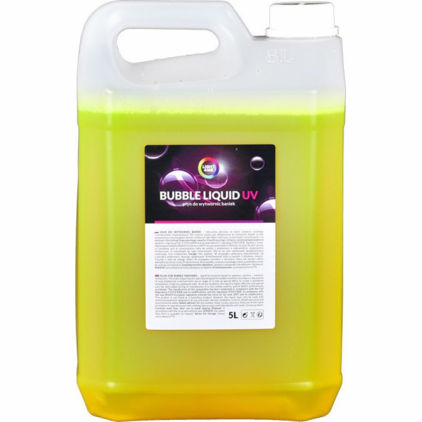 LIGHT4ME LIGHT4ME tekutý mýdlový bublinář s UV efektem 5l
