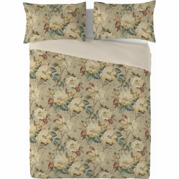 Multitex Ložní prádlo 220 x 200, 3dílné, potištěné, lněné...