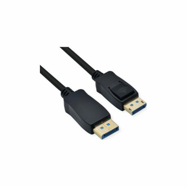 Roline Cable ROLINE DisplayPort kabel, v2.0, DP M - M, če...