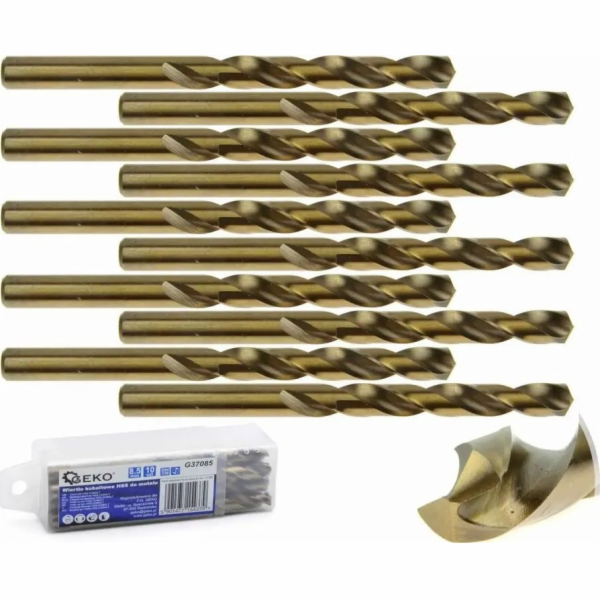 Geko Vrták Drill HSS Cobalt do kovu 8,5 mm (10/240)