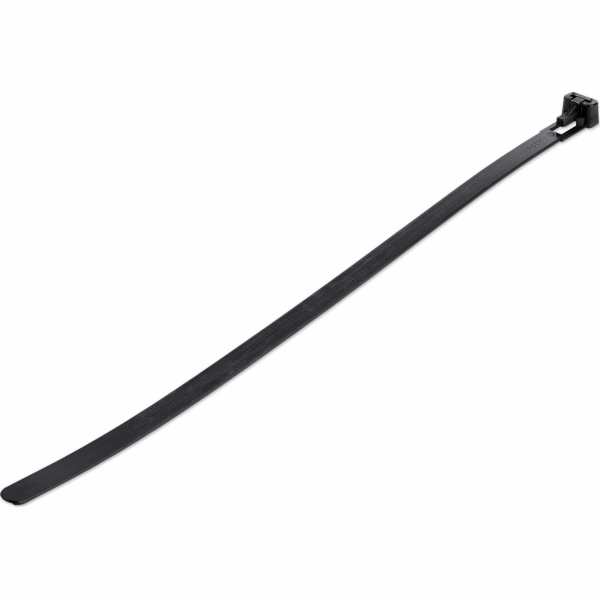 StarTech.com 10"(25cm) Reusable Cable Ties, 1/4"(7mm) wid...