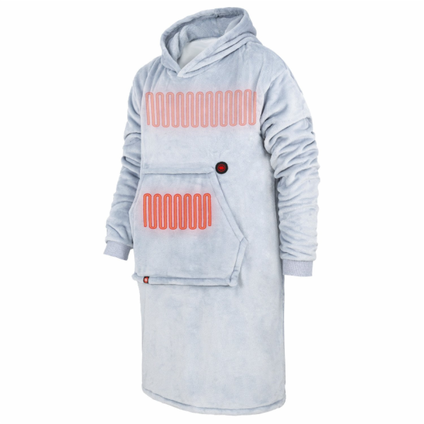 Glovii Vyhřívaná extra měkká pončo s USB konektorem, GU1G