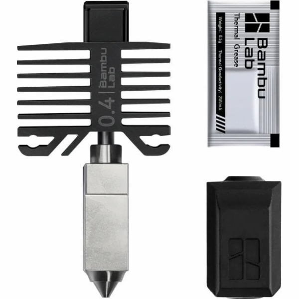 BambuLab 0,4mm hotend hlava - pro tiskárny Bambu Lab řady...