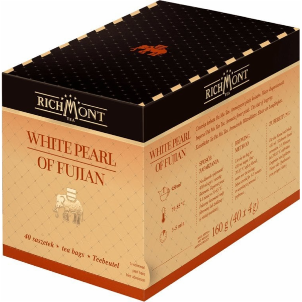 Richmont Richmont Bílá perla čaje Fujian 40 sáčků