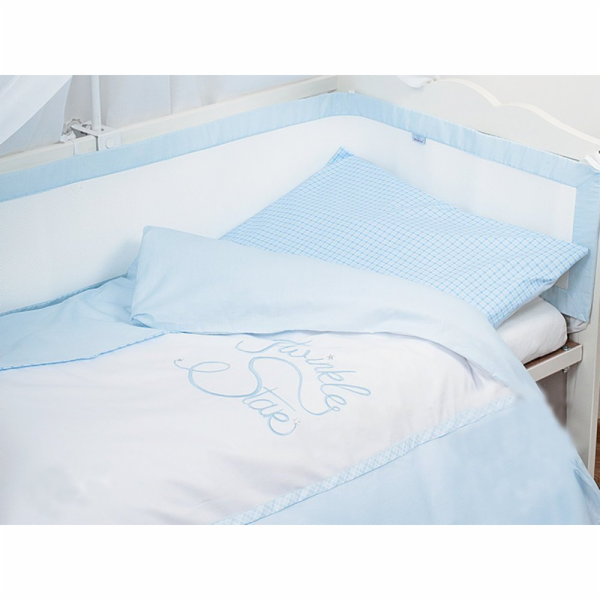 estilex Ložní prádlo s chráničem do postýlky 100x135 Twin...