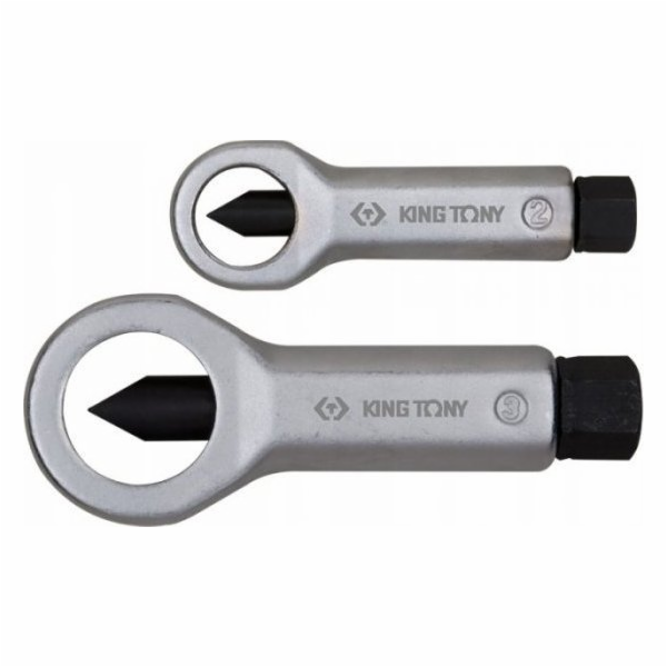 King Tony SADA ŠTÍTKŮ NA OŘECHY 2 KS, 12-22 MM (1 KS)