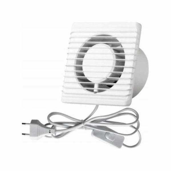 airRoxy Koupelnový ventilátor Energy Planet 80 PS, s vypí...