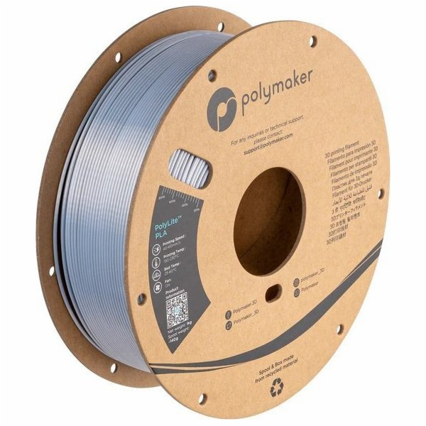 Poly ilament Polymaker PolyLite Silk PLA 1,75 mm, 1 kg - ...