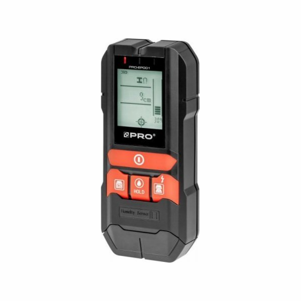 PRO NÁSTĚNNÝ DETEKTOR 4 V 1 S MĚŘIČEM VLHKOSTI (1 KS)